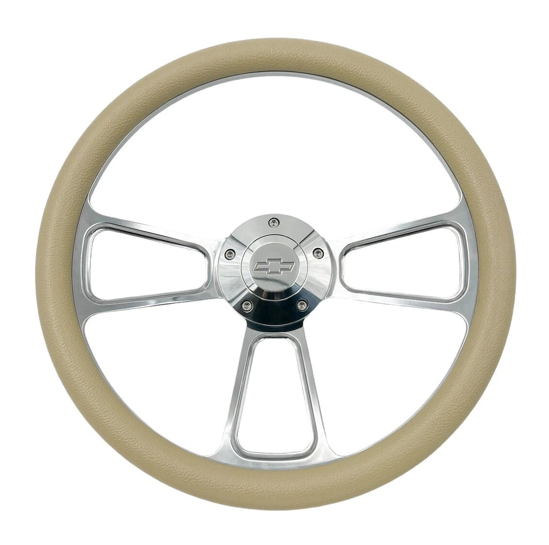 Steering Wheel Replacement with Billet Wrap for Chevrolet Bowtie (2008–2013)