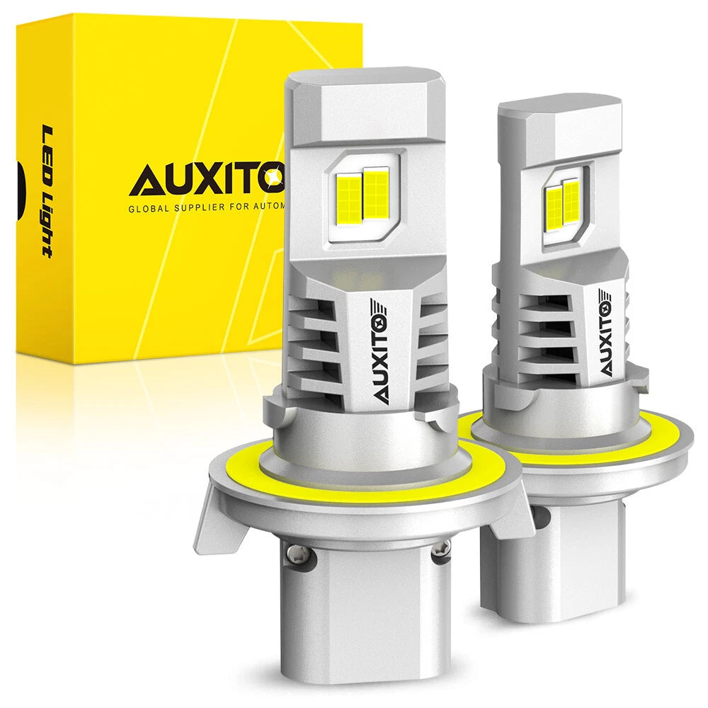 2X H13 9008 LED Headlight Bulbs for Vehicles