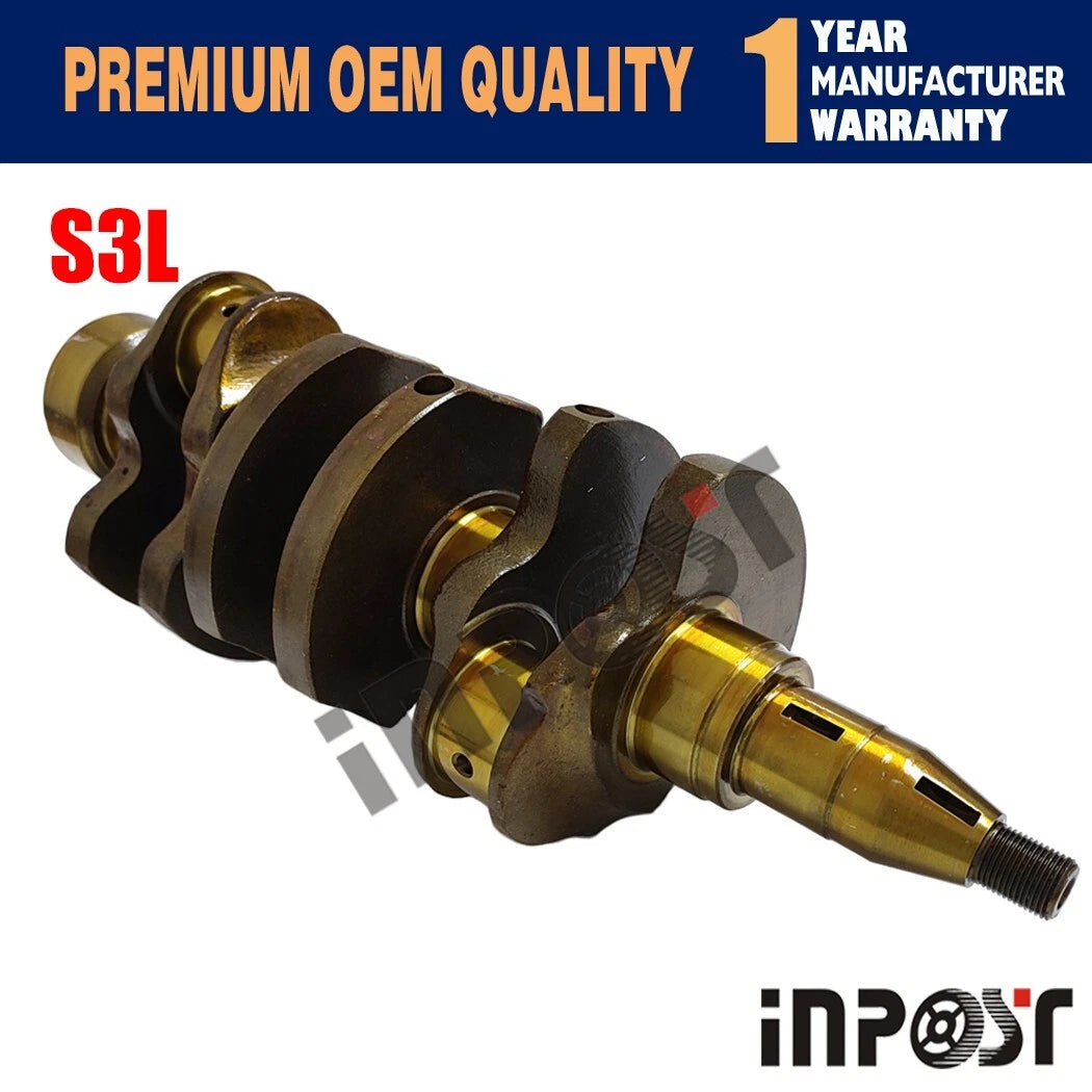 Crankshaft for Mitsubishi S3L2 (S3L S3L2-61SD) Caterpillar 303CR (31B20-0020)