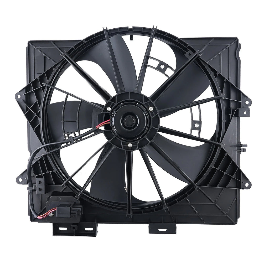 Cooling Fan Assembly for Cadillac CTS/SRX/STS (2009–2013) 25881833 Plastic