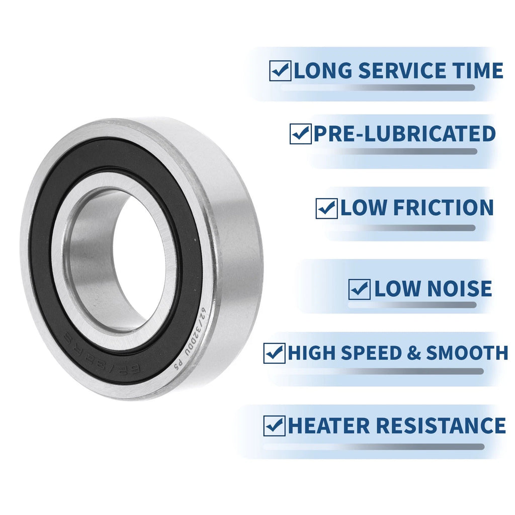 Deep Groove Ball Bearing P5 for Scooter Skateboard Wheel (32x65x17mm)