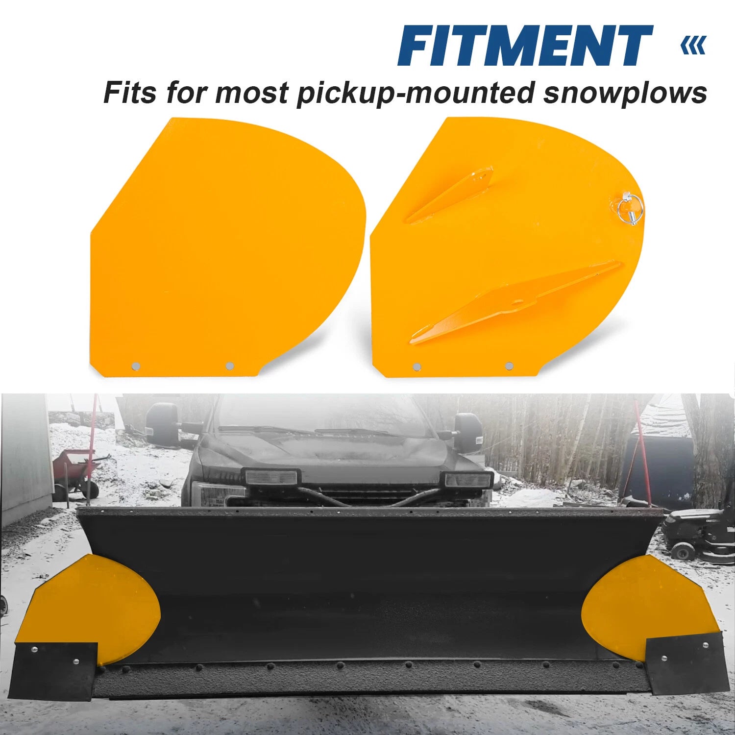 Wing Extensions for Meyer Western Pro Wings Snow Plow Blade (20")