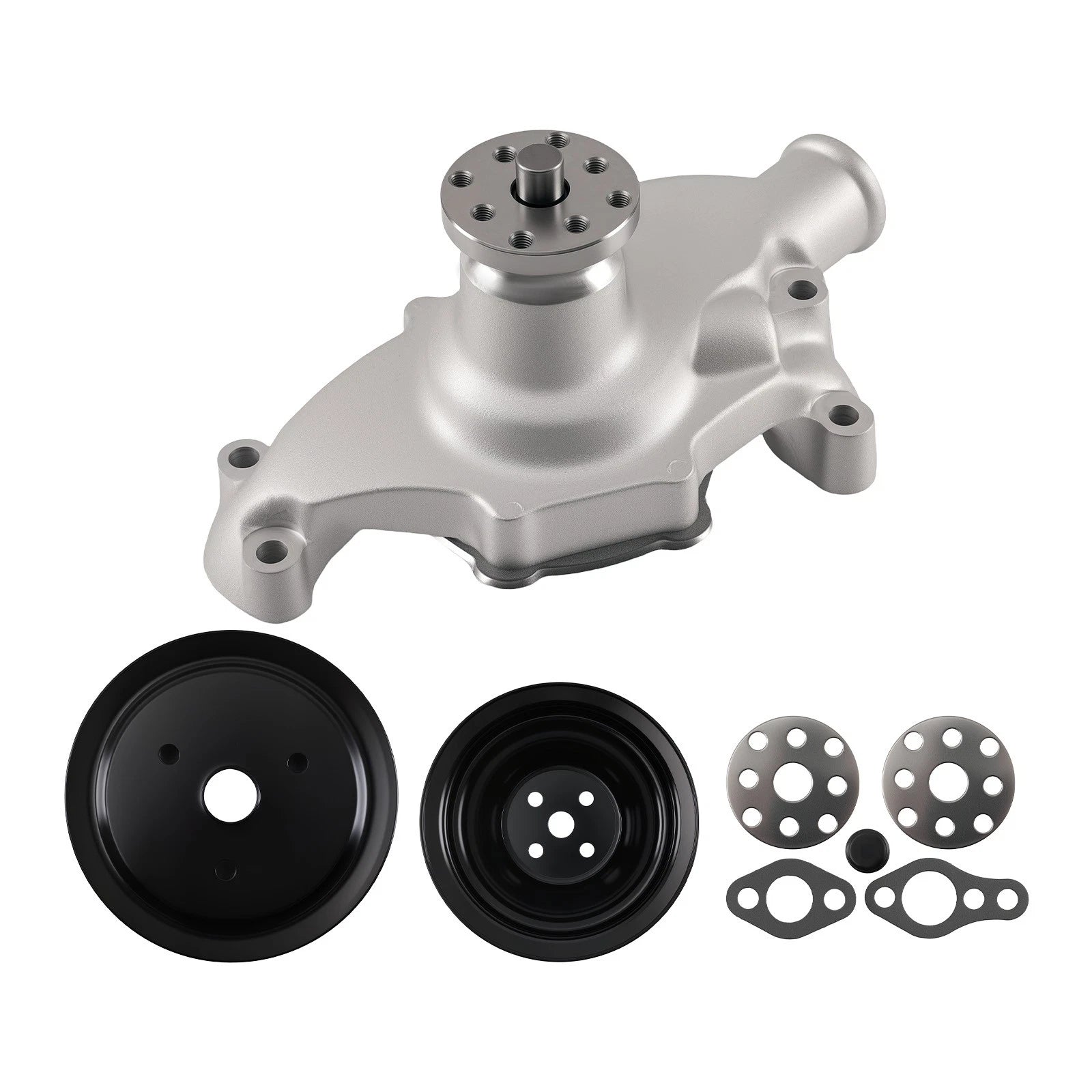 Crankshaft & Water Pump Pulley for Small Block Chevy (283–383)