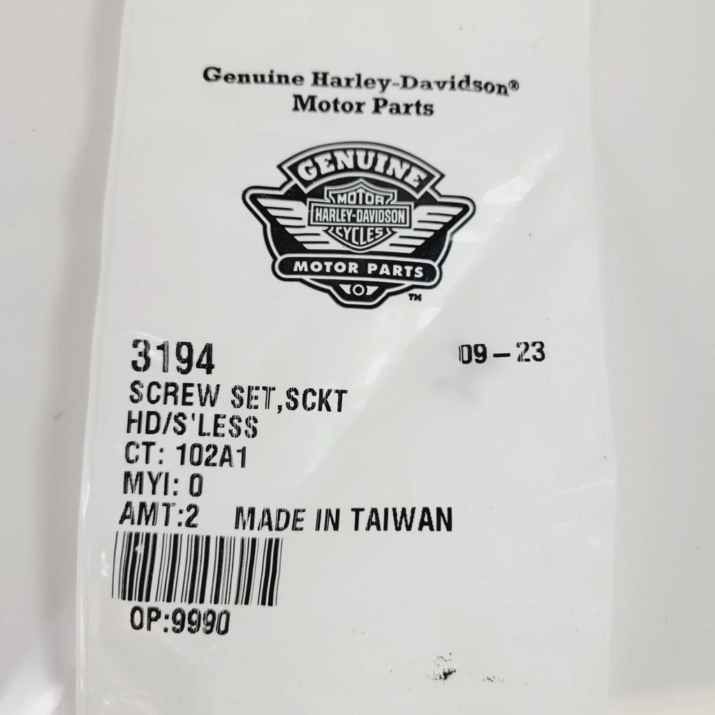 2 Pack Set Screw for Harley Davidson CVO (2000–2005) P/N 3194