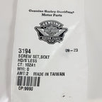 2 Pack Set Screw for Harley Davidson CVO (2000–2005) P/N 3194