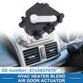 HVAC Heater Blend Door Control Actuator No.8710607070 for Toyota Avalon (2000–2004)