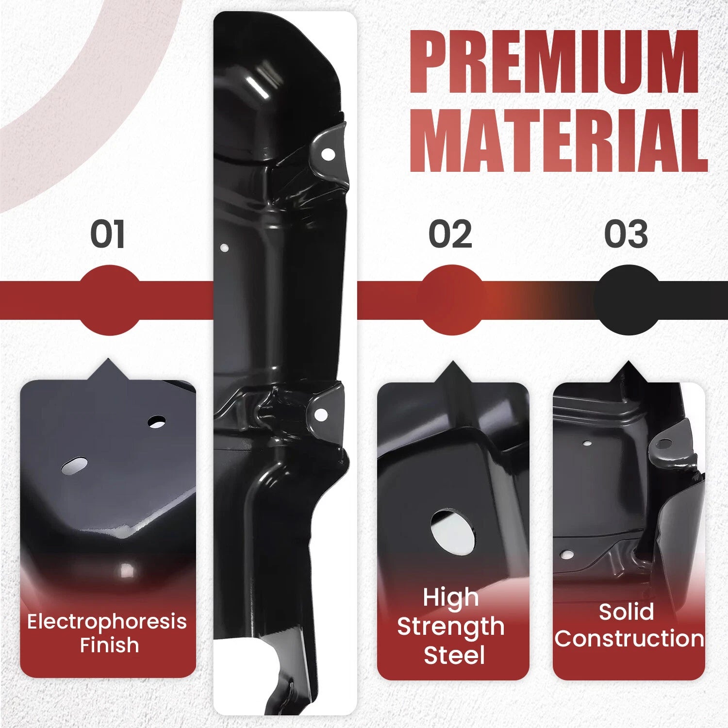 Gas Tank Skid Plate for Jeep Wrangler (2007–2018)