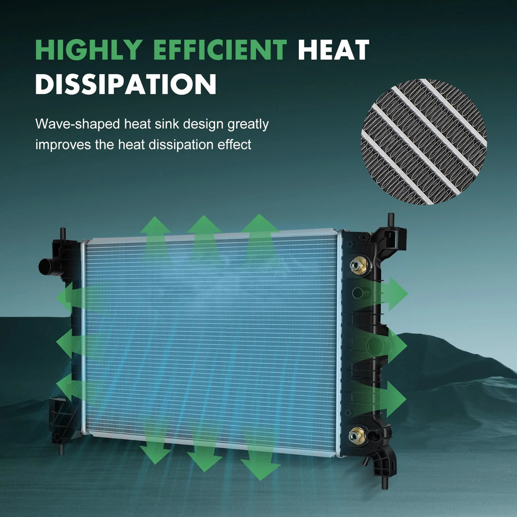 Aluminum Radiator for Chevrolet Sonic (2012–2018)