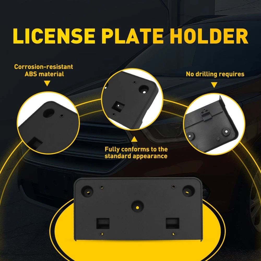 Front License Plate Bracket for Ford Escape (2007–2019) OEM 8L8Z-17A385-AA