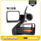Power Heated Signal Puddle Lights for Ford F-150 (2004–2014) Chrome