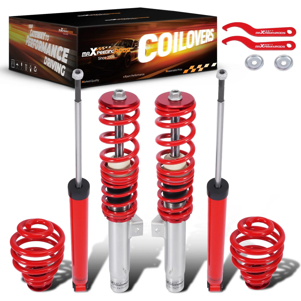 Coilovers Suspension Lowering Kit for BMW E46 3-Series (1998–2005)