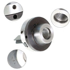 2-Jaw Lathe Chuck Set for Drilling (3.25" 1" × 8TPI)