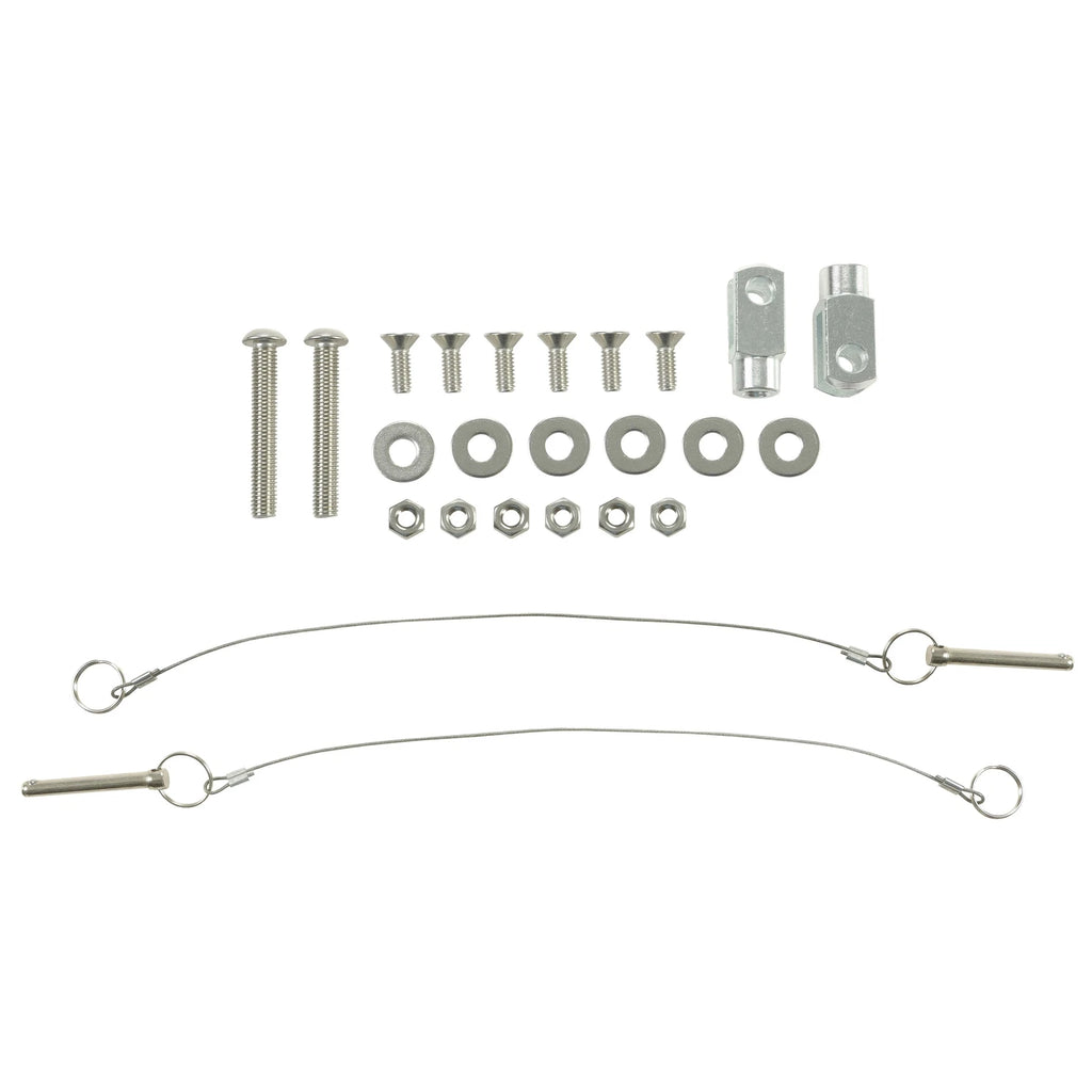 Pair Steel Tubular Half Door Tube for Jeep Wrangler TJ YJ (1987–2006)