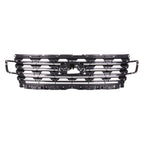 Replacement Black Matte ABS Plastic Grille Mounting Panel (See Compatible Chart)