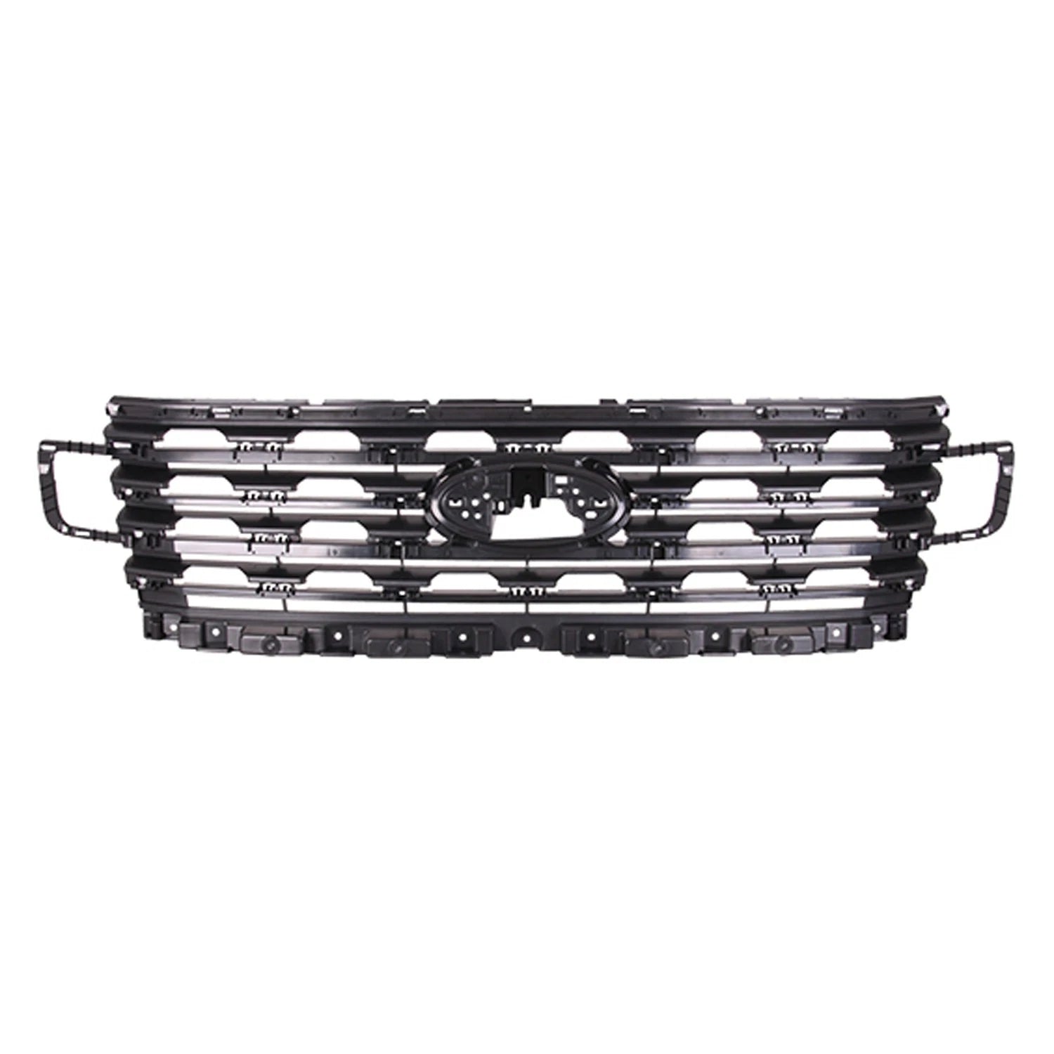 Replacement Black Matte ABS Plastic Grille Mounting Panel (See Compatible Chart)