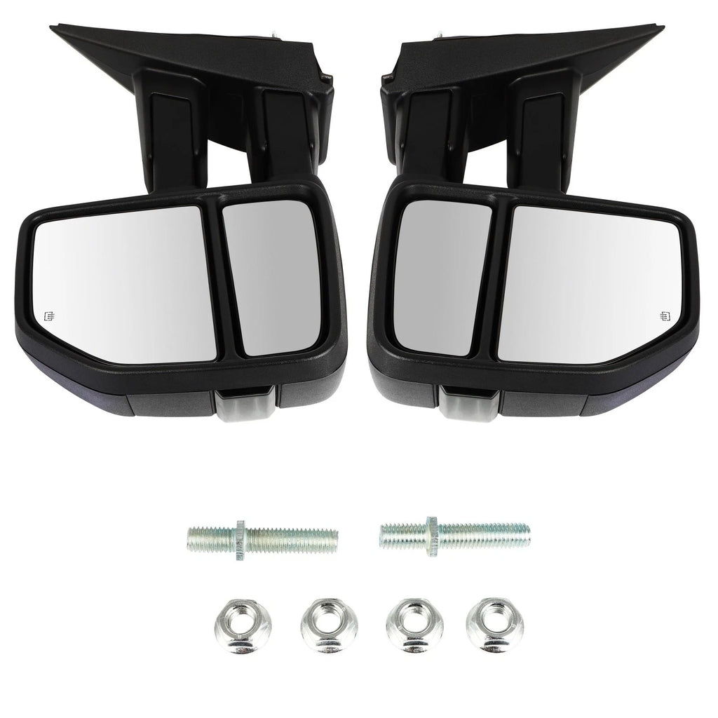 Towing Mirrors for Ford F150 (2015–2018) Power Heated Puddle Turn Signal 22 Pin