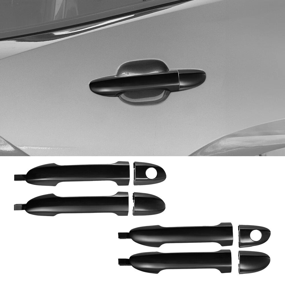 Set of 4 Outside Door Handles for Kia Spectra (YYYY–YYYY)