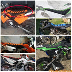 Black Ribbed Gripper Seat Cover for Honda CR125 CR250R CRF150F CRF230F