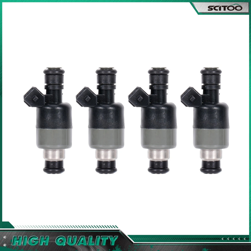 Set of 4 Fuel Injectors for Chevrolet Cavalier, Isuzu Hombre (1997–2000)
