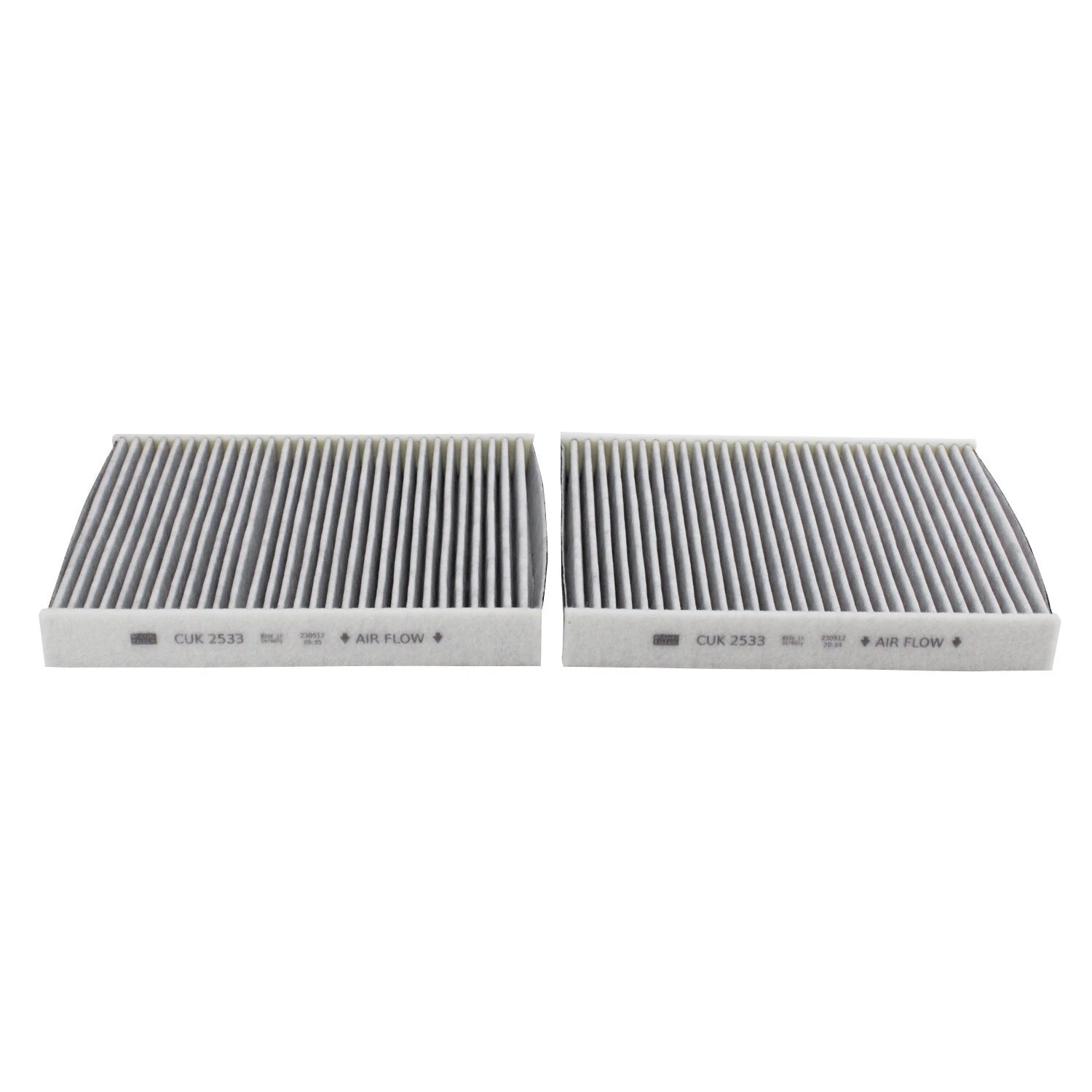 Set of 2 Activated Charcoal Cabin Air Filters for BMW F01 F02 (2008–2017)