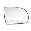 Right Side Convex Mirror Glass w/ Blind Spot for Jeep Cherokee (2014–2023)