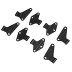 Set of 8 Inner Steel Body Door Hinges for Jeep Wrangler JK (2007–2018)