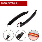 2X Smoked Rear Red LED Turn Signal Side Marker Lights for Mini Cooper (2007–2016)
