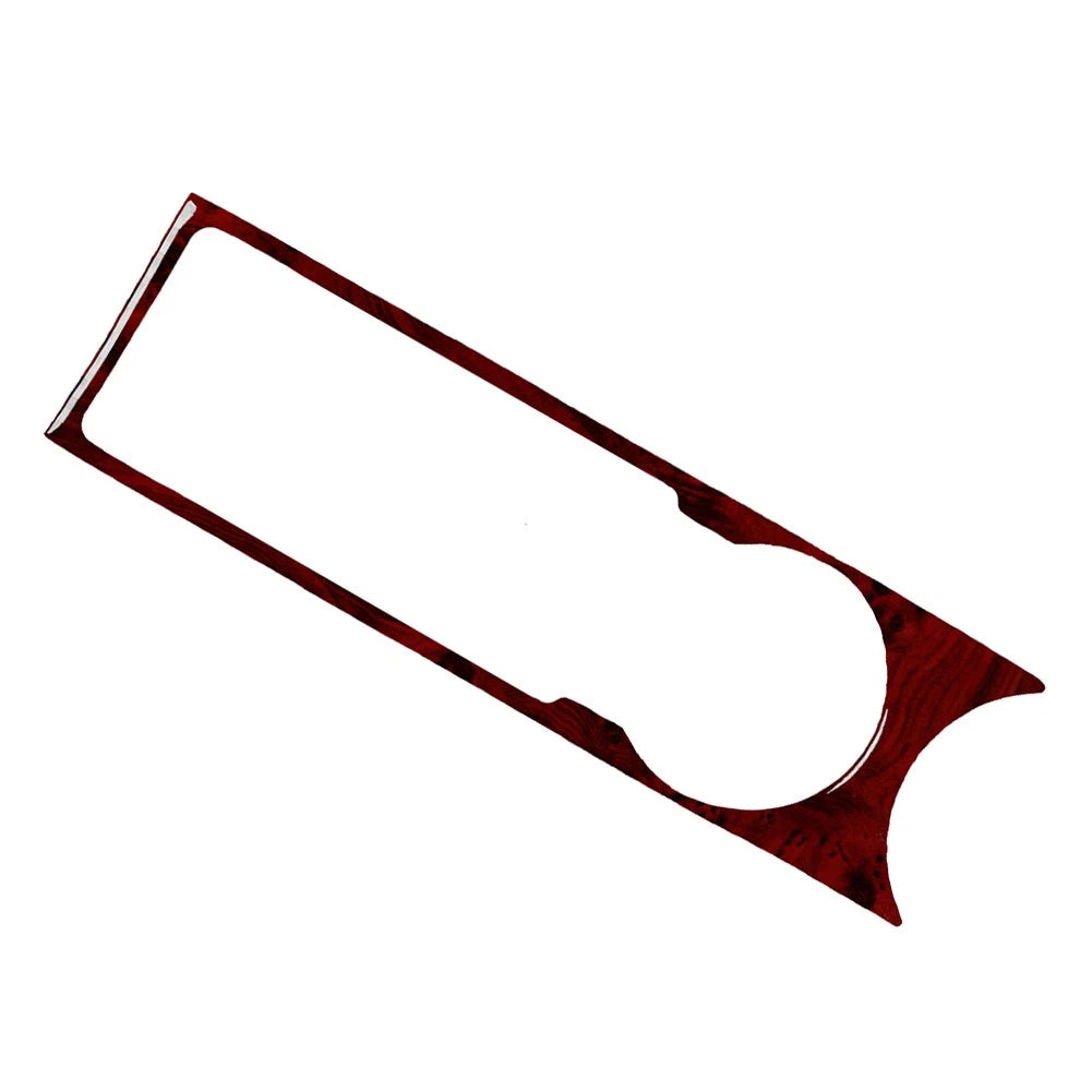 Water Cup Holder Panel Frame Cover Trim for BMW 3 Series E36 (1994–1996) Red Wood Grain