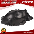 Front Right Fender Liner for Mercedes Benz GLC300 GLC350e GLC43 AMG (2016–2023)