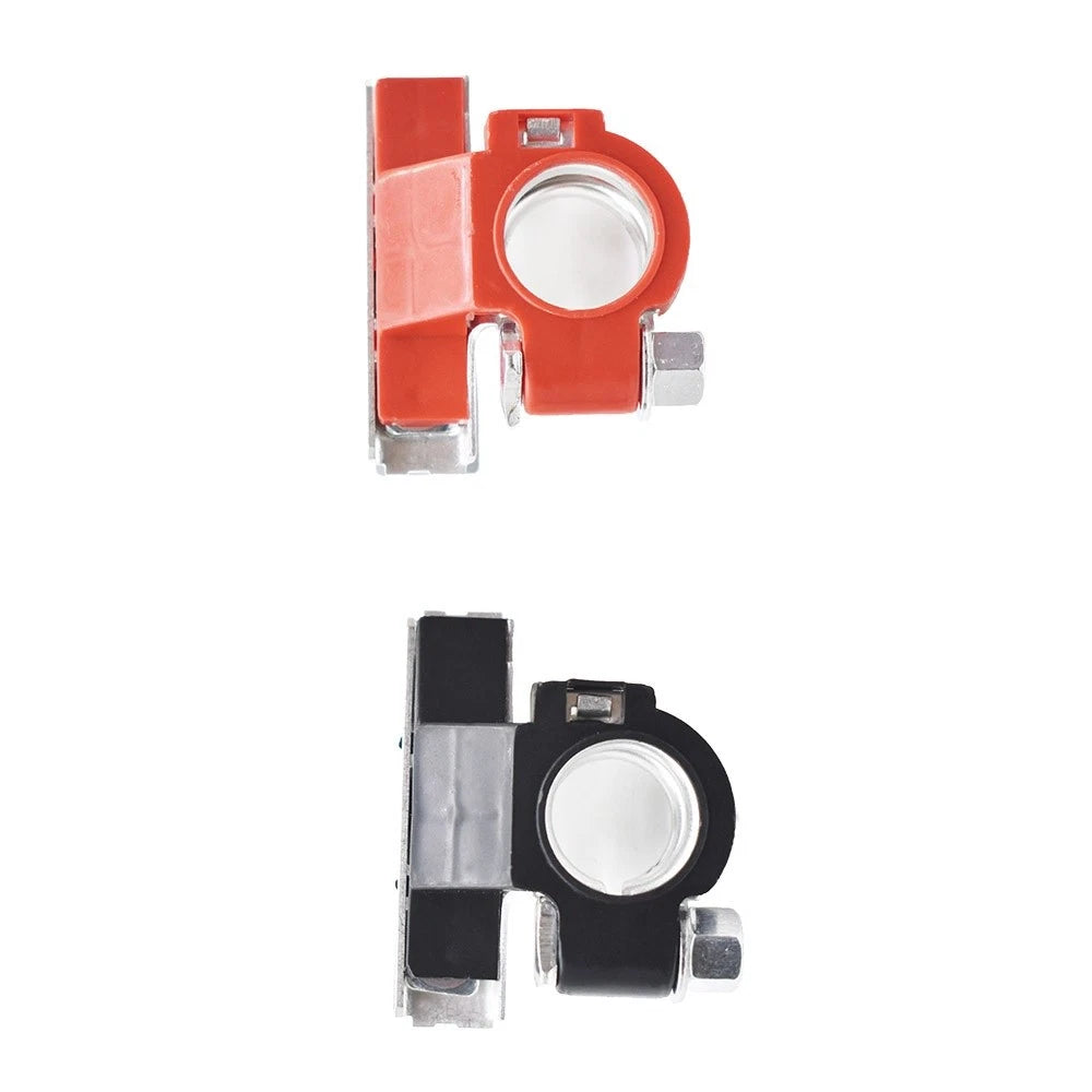 Set of 2 Battery Terminal Quick Connector Clamps for Automotive Use