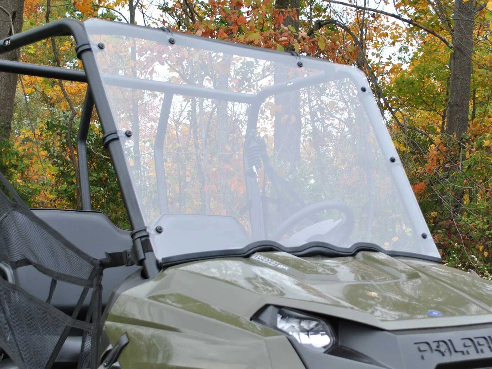 Scratch Resistant Full Windshield for Polaris Ranger EV (2010–2014)