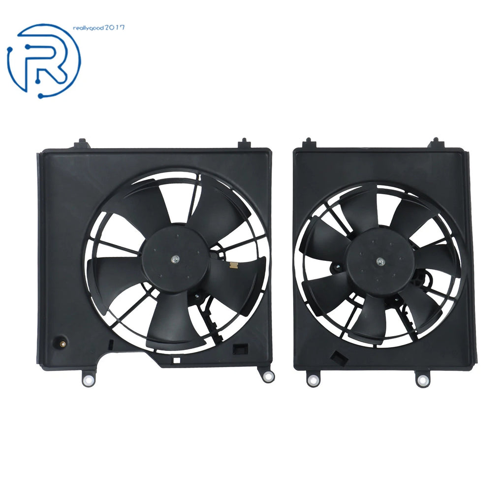 2X A/C Condenser Fan Assembly for Acura ILX (2016–2021)