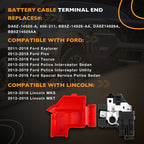 Positive Battery Cable Terminal End for Ford Explorer Taurus Lincoln MKT (2013–2019)