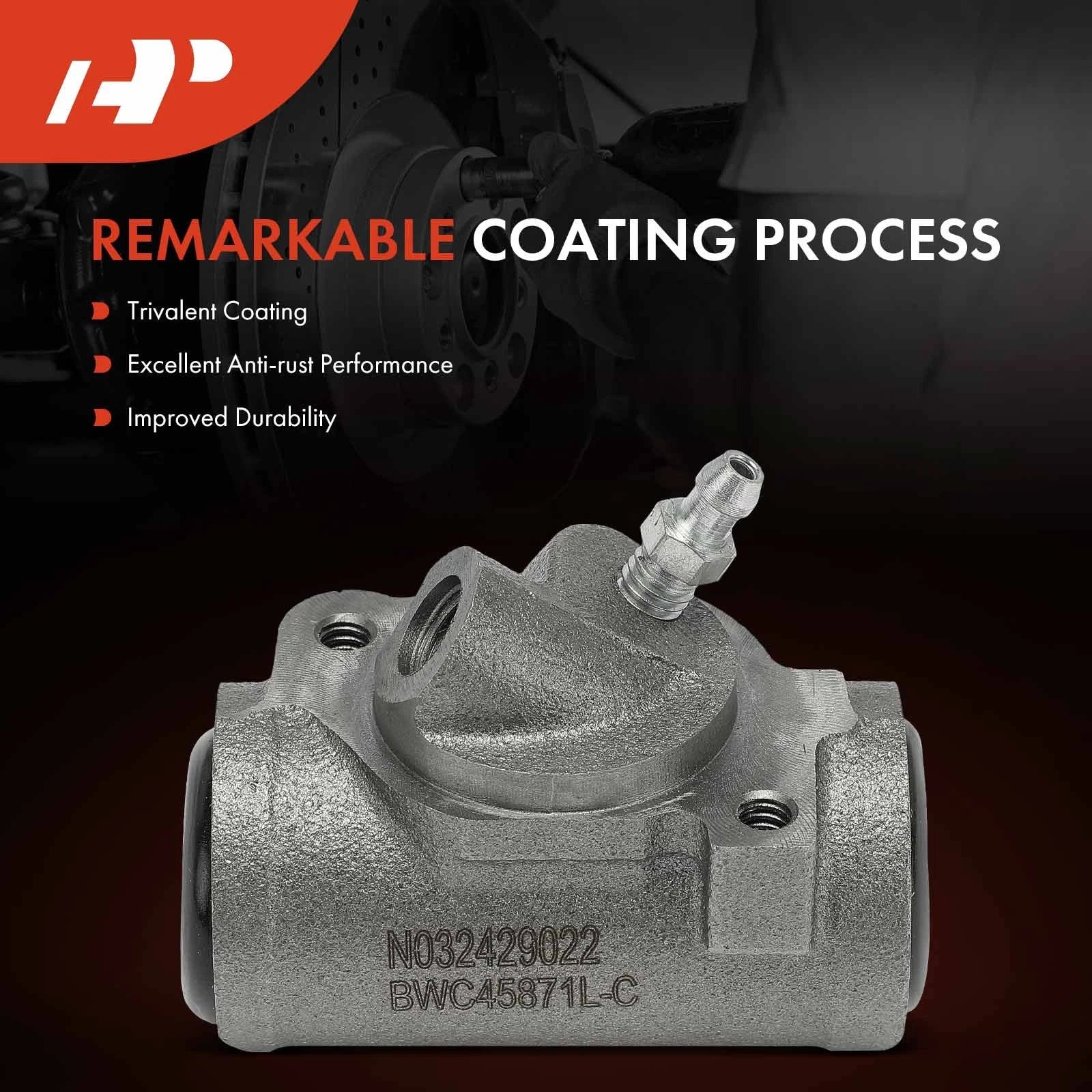 Drum Brake Wheel Cylinders Front Left for Chevy Malibu Buick Skylark (1964–1983)