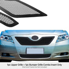 Black Stainless Steel Mesh Grill for Toyota Camry (2007–2009)