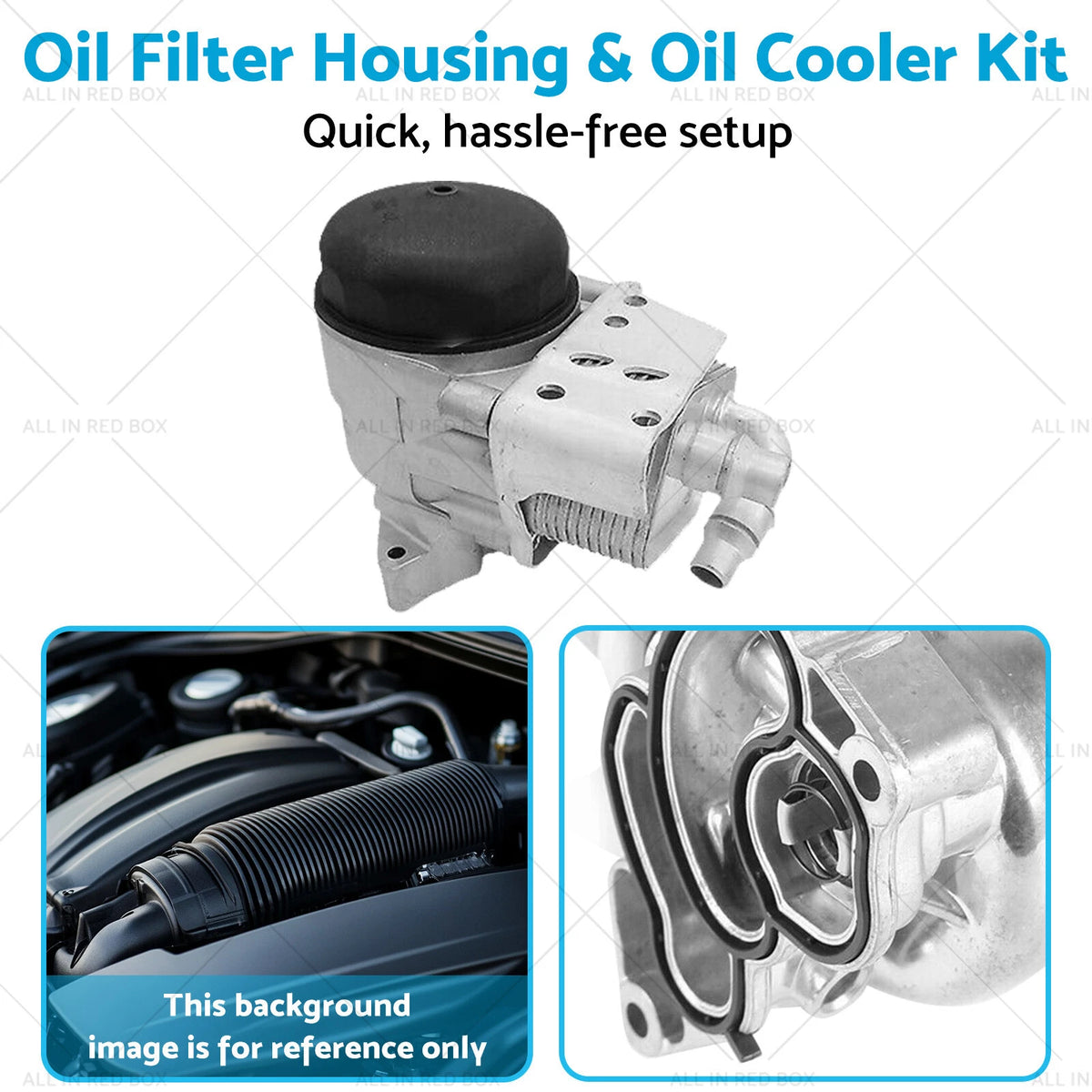 Oil Filter Housing & Cooler Kit for BMW 3 Series 316 318 ti 320 i