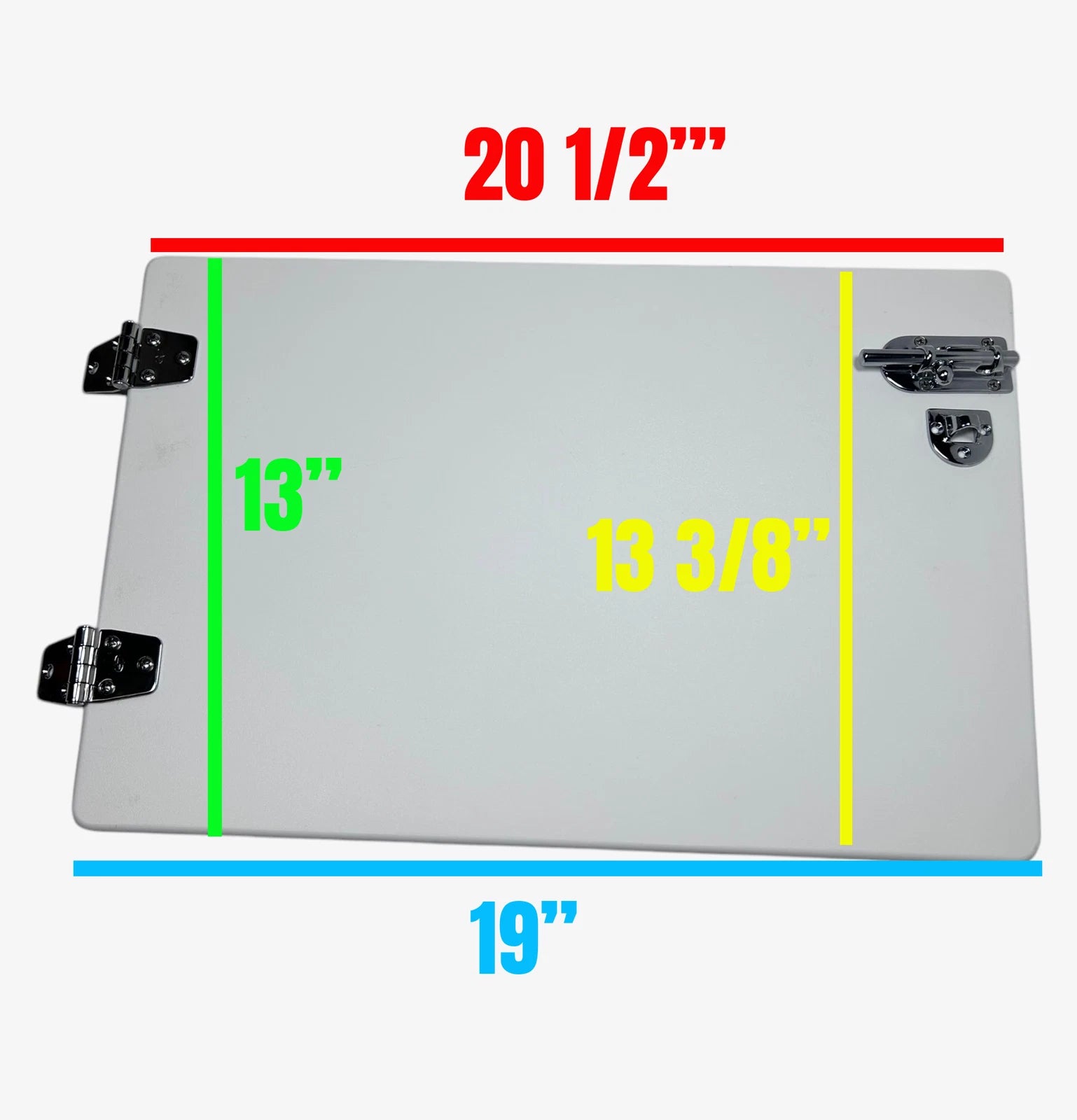 Transom Door with Hardware for Proline Boats (20 1/2'' x 13'')