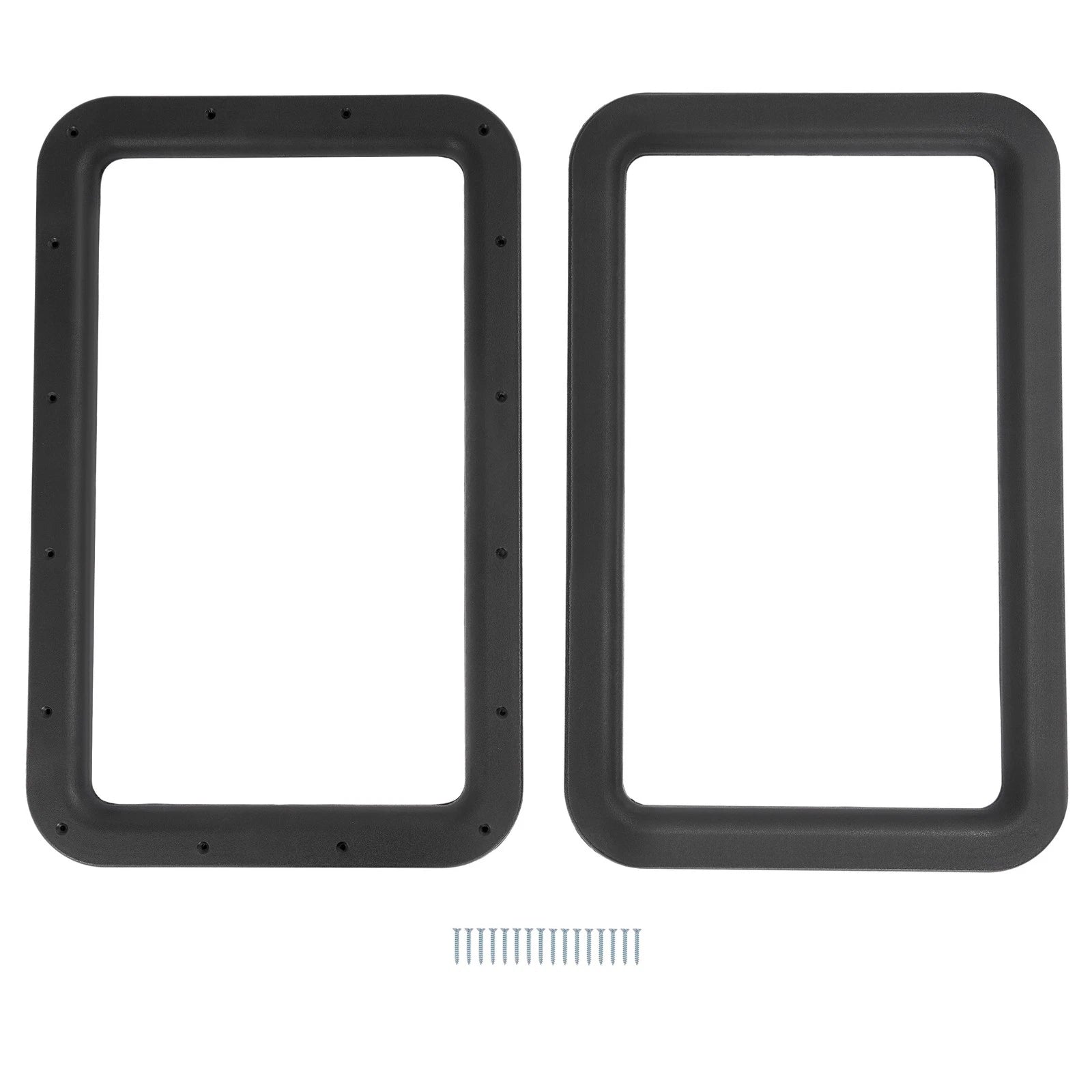 RV Entrance Door Window Frame for Camper Trailer (15.7" x 24.8")