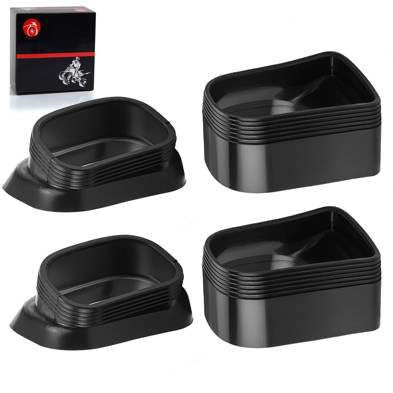 RAM AIR INTAKE DUCT RUBBER BOOTS for Suzuki GSX-R600/750 (1996–2000)