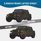 3.5" Front Lift Struts for Chevy Silverado Avalanche 1500 (2007-2013)