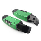 CNC Rear Passenger Footrests Foot Pegs for Yamaha FZ1 YZF R3 (2006–2020) Green