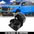 Center Console Panel Cup Holder for Nissan Titan (2008–2015) 969677S001 Black