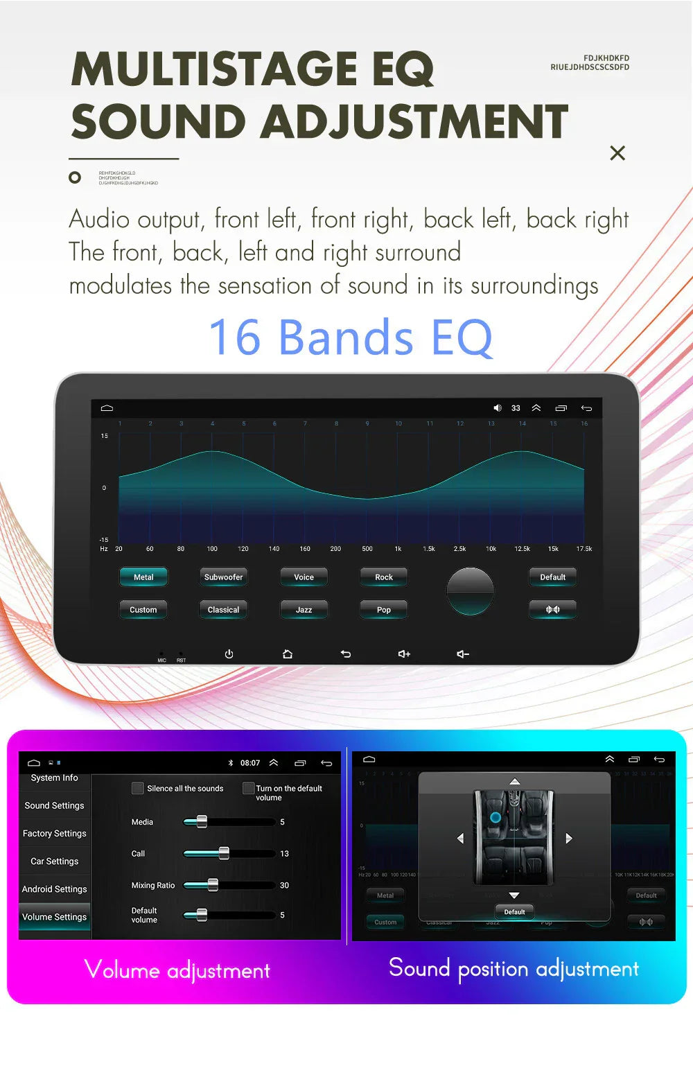 10.33'' Car Stereo GPS Navigation for BMW E38 E39 E53 M5 X5 (1995-2006)