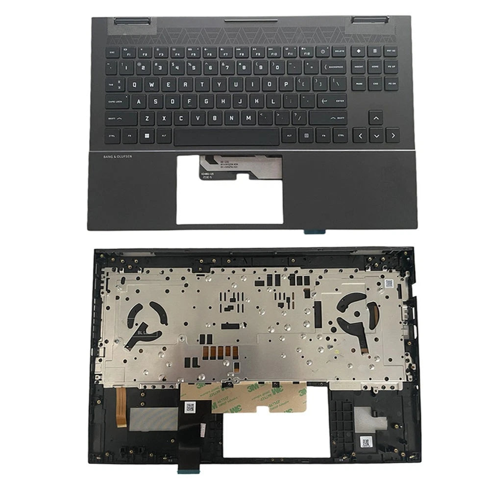 Palmrest with RGB Backlit Keyboard for HP OMEN Laptop 15-EK 15-EN (M00667-001)