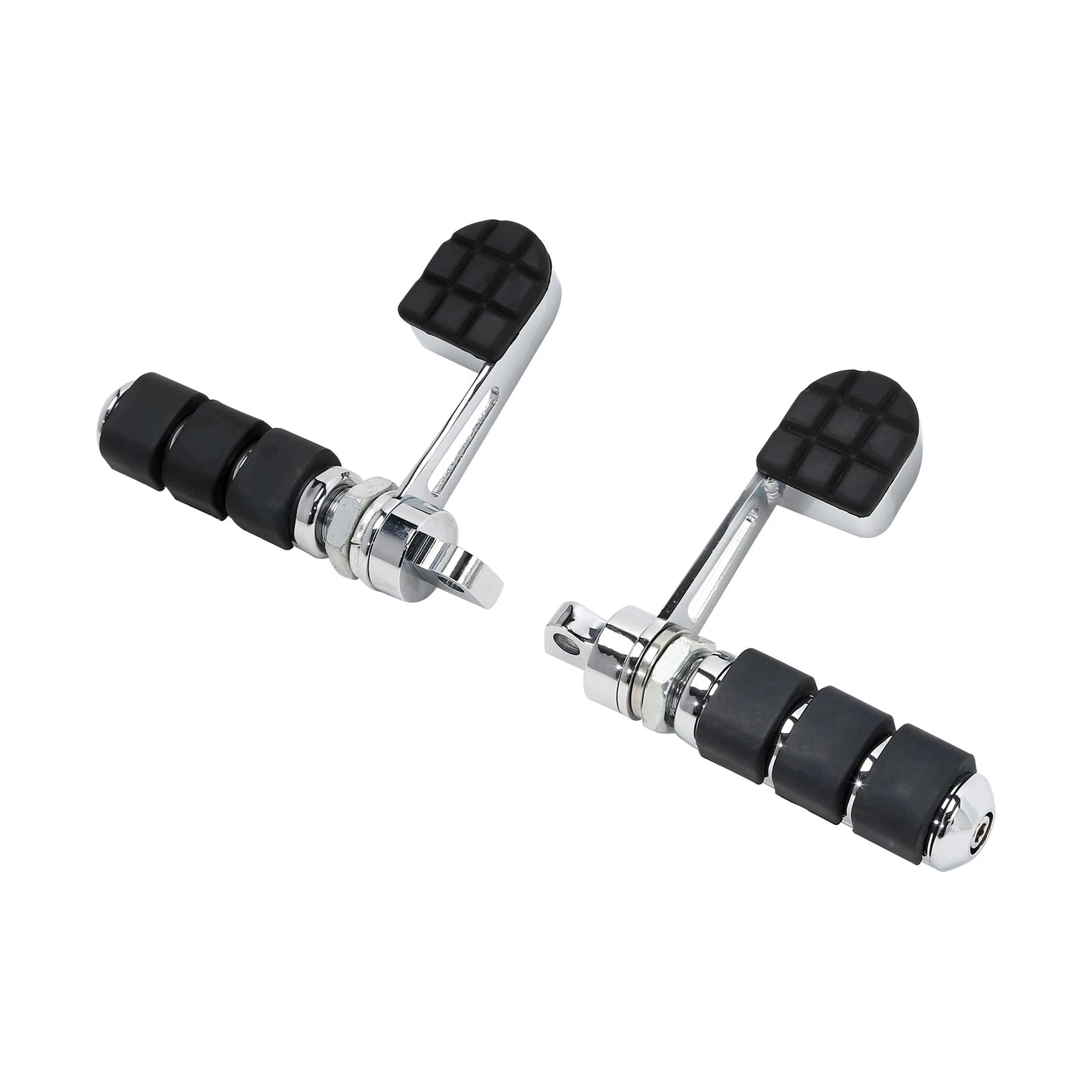 Stirrup Foot Pegs with Heel Rest for Harley Sportster XL 883 1200 (2004–2023)