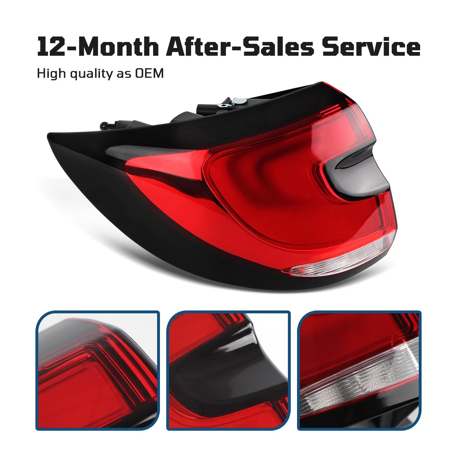 Outer LED Tail Light Left Driver Side for Chrysler Pacifica (2021–2026)