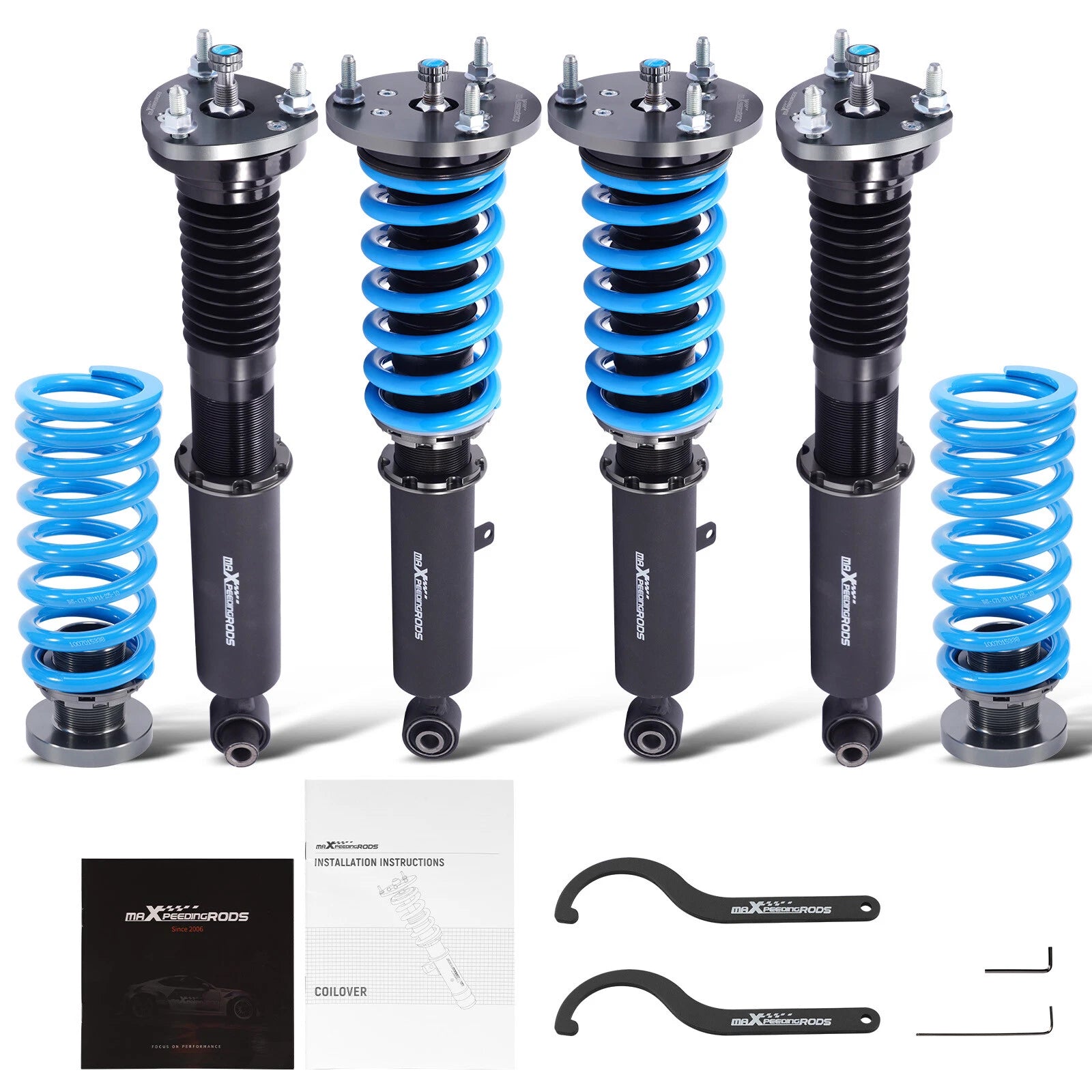 MaXpeedingrods T6 Coilover Suspension Kit For Lexus IS250 IS350 IS200T RWD 14-16