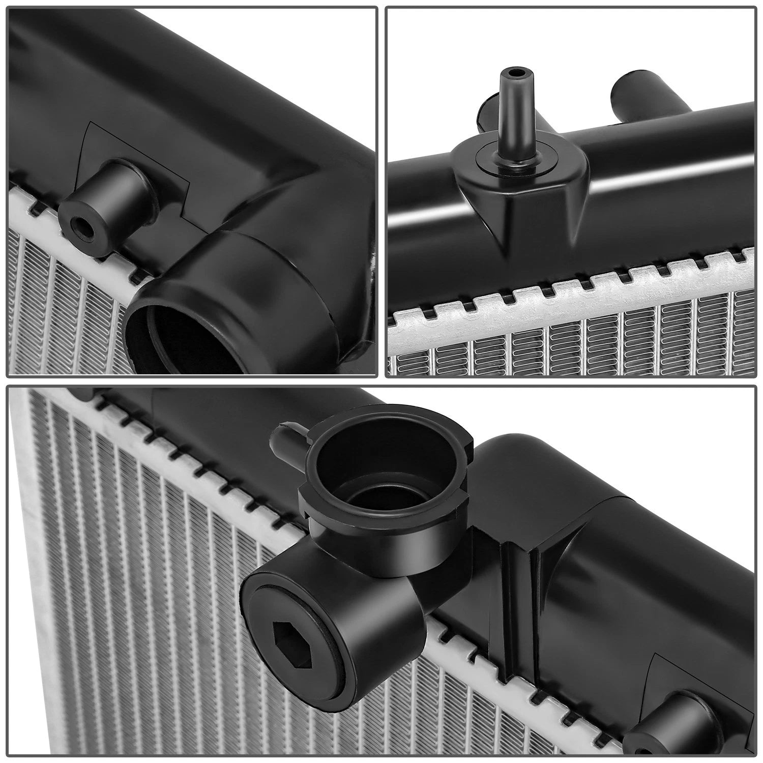 Aluminum Radiator DPI2704 for Saab 9-2X (2003–2007) Turbo 2.0L/2.5L