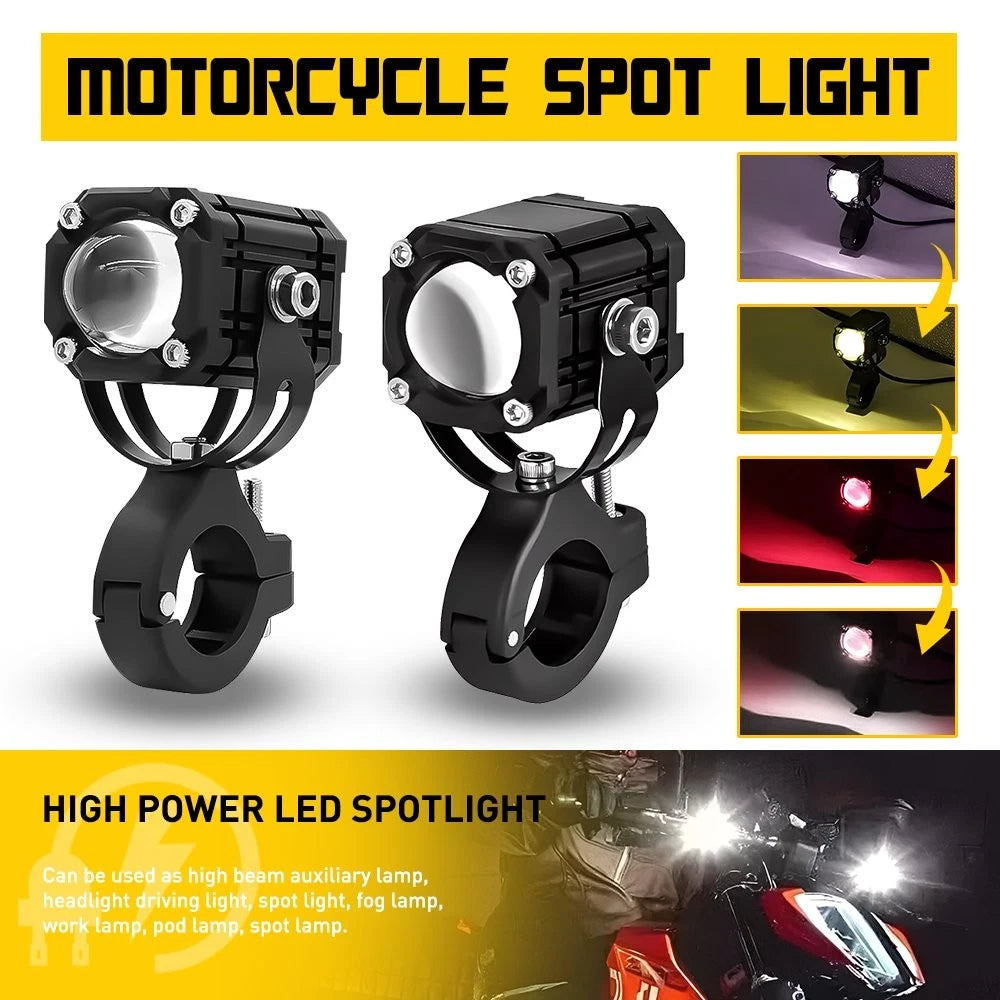 2X LED Work Light Bar for Motorcycle UTV ATV
