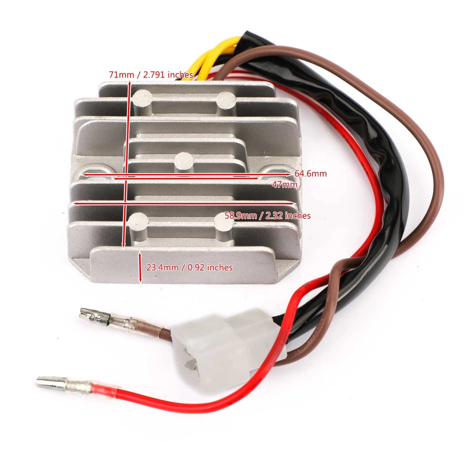 Voltage Regulator for Kawasaki KLT200 KLT250 KZ250 KZ440 KZ650 (1976–1983) 21066-1014